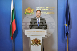 Министерски съвет - Калин Стоянов ‐ брифинг
