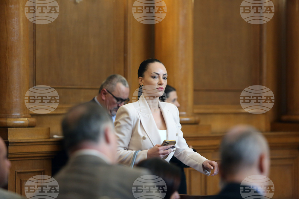 Парламент - Славена Точева - заседание