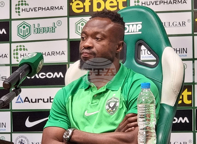 Състоянието на Бърнард Текпетей се подобрява бързо, съобщават от Лудогорец