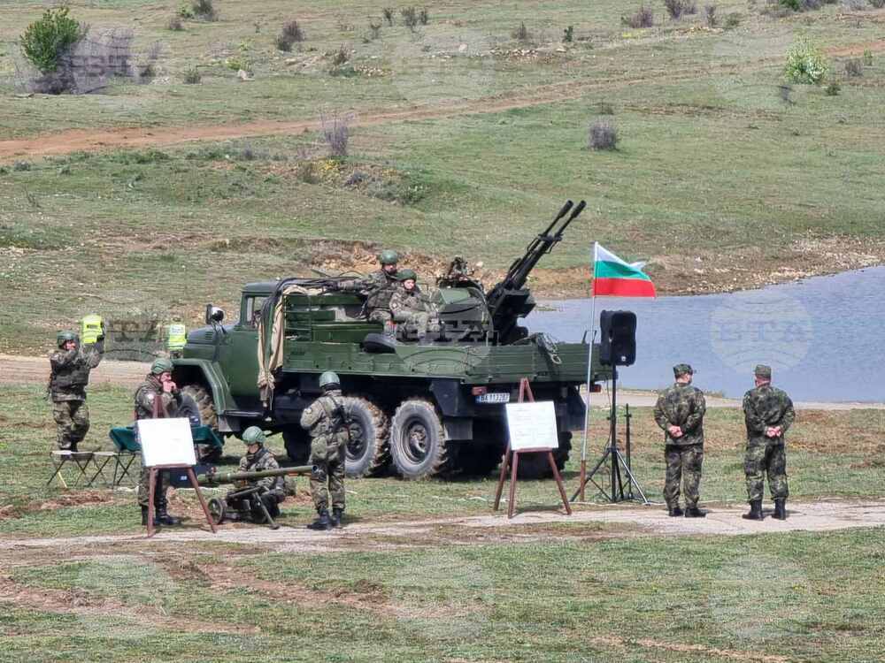 Multinational Battle Group Holds Military Demonstrations at Novo Selo Training Area