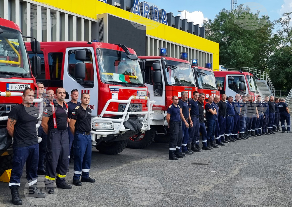 Нов екип от 36 български огнеборци ще отпътува за Гърция