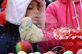 Велики четвъртък - яйца - традиционно боядисване