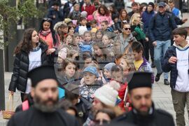 Велики четвъртък - празнична лития с деца