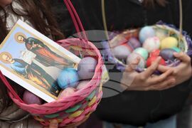 Велики четвъртък - празнична лития с деца