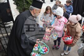 Велики четвъртък - празнична лития с деца