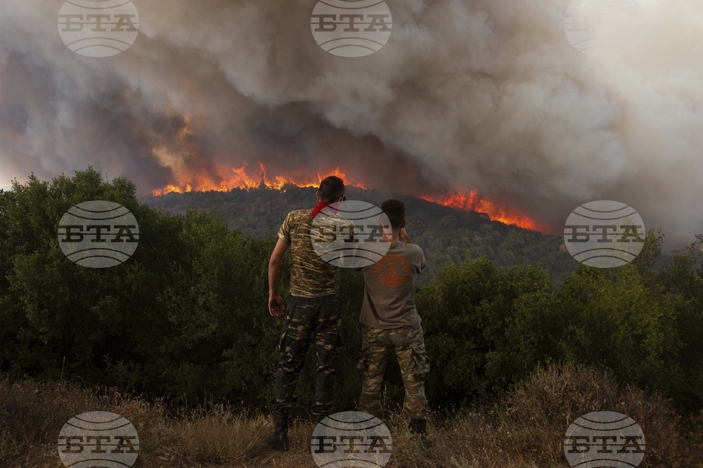 Гърция отхвърли и прие впоследствие помощта на Албания за гасене на пожарите, 48 албански пожарникари бяха изпратени на терен