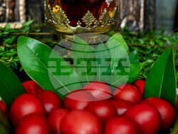 Бачково - Велики четвъртък - яйца - традиционно боядисване