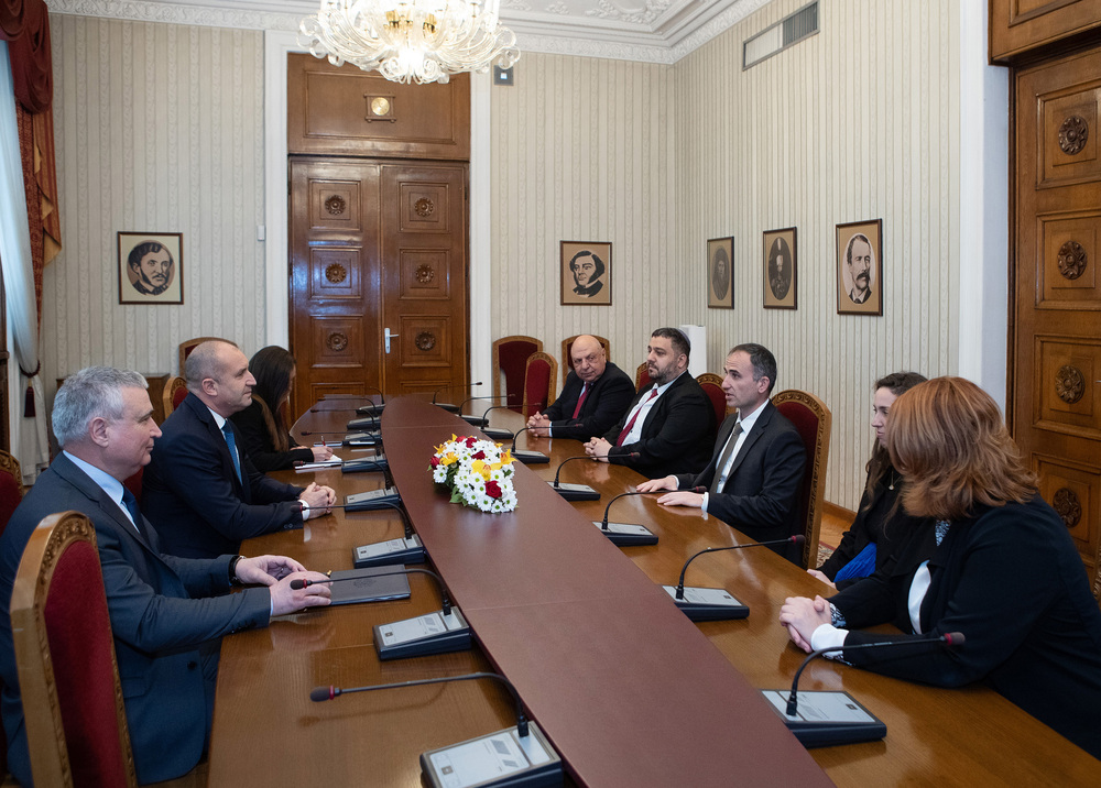 Румен Радев - еврейска общност - празник Песах - среща