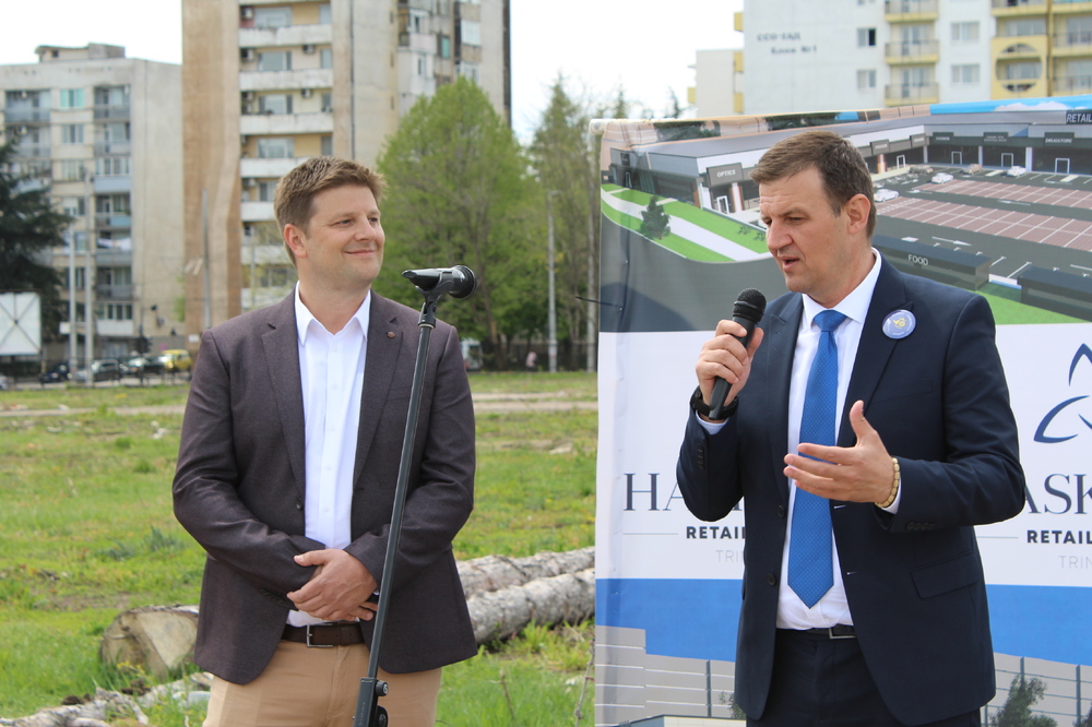 Започна строителството на най-очаквания Ритейл парк Хасково 