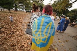 Ден на независимостта на Украйна - шествие