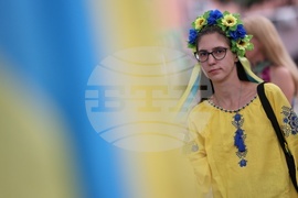 Ден на независимостта на Украйна - шествие