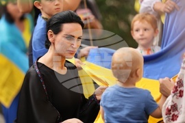 Ден на независимостта на Украйна - шествие