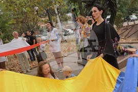 Ден на независимостта на Украйна - шествие