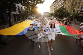 Ден на независимостта на Украйна - шествие