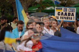 Ден на независимостта на Украйна - шествие