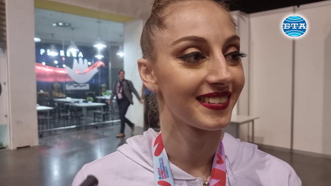 Двукратната световна вицешампионка Боряна Калейн: "За мен това е огромен успех"