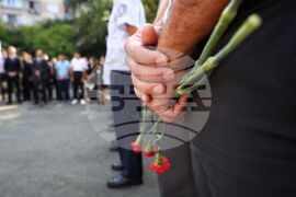 Бургас - паметна плоча за загинали полицаи - откриване