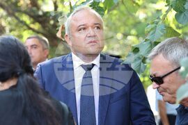 Бургас - паметна плоча за загинали полицаи - откриване