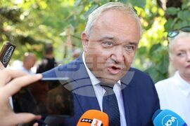 Бургас - паметна плоча за загинали полицаи - откриване