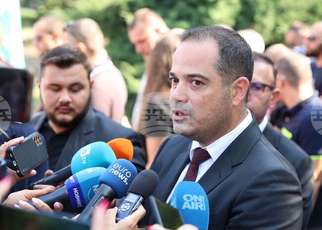 Бургас - Калин Стоянов - брифинг 