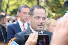 Бургас - Калин Стоянов - брифинг 