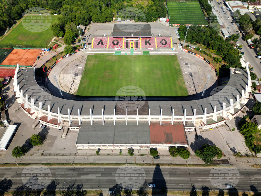 Стадион Локомотив - изглед