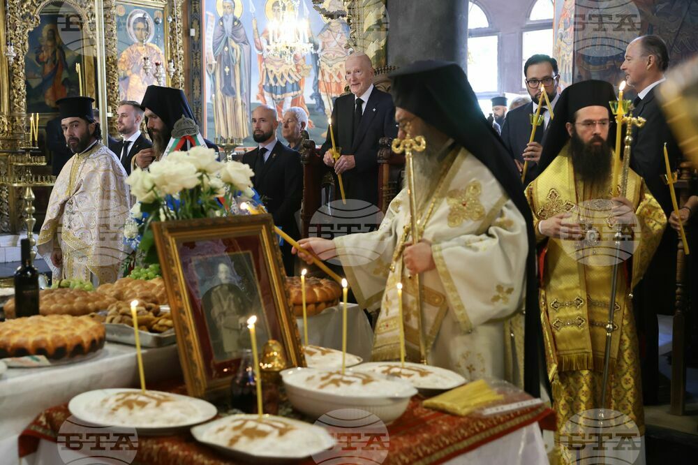Memorial service for 80th anniversary of the death of King Boriss III
