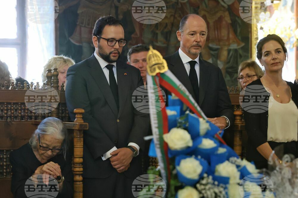 Memorial service for 80th anniversary of the death of King Boriss III