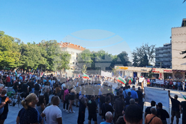 Стара Загора - протест - подкрепа "Мини Марица-изток"