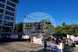 Стара Загора - протест - подкрепа "Мини Марица-изток"