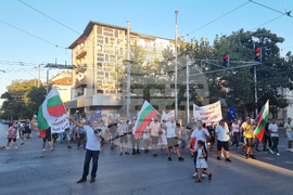 Стара Загора - протест - подкрепа "Мини Марица-изток"