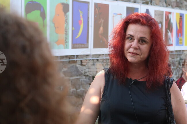 Artist Lyuba Tomova among Finalists in Goethe International Poster Competition