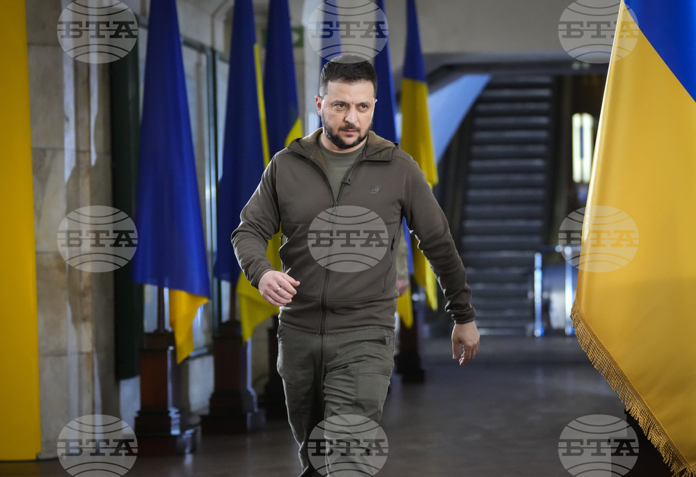 Зеленски провежда тази нощ среща с Блинкън и Остин в Киев, съобщи канцеларията му