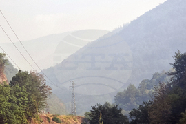 Родопи - пожар