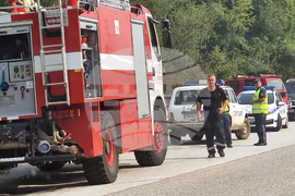 Родопи - пожар