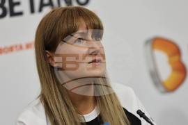 Екатерина Стратиева - пресконференция