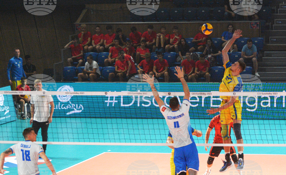 Варна - волейбол - Европейско първенство - Словения - Украйна