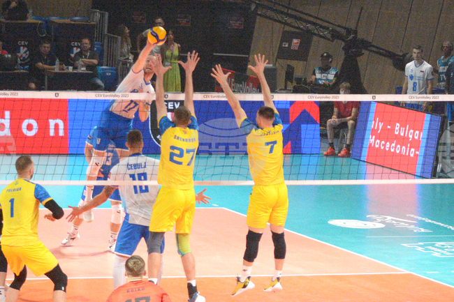 Варна - волейбол - Европейско първенство - Словения - Украйна