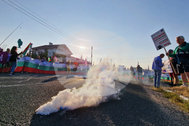 Село Поповица - протест