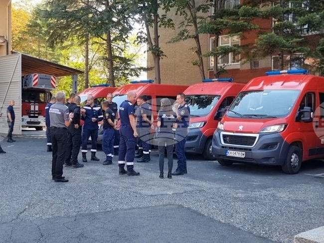 Кърджали - пожарникари - Гърция