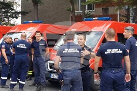 Кърджали - пожарникари - посрещане - Гърция