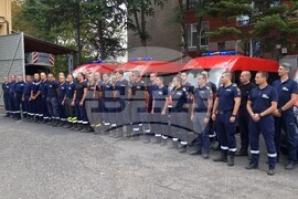 Кърджали - пожарникари - посрещане - Гърция