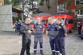 Кърджали - пожарникари - посрещане - Гърция