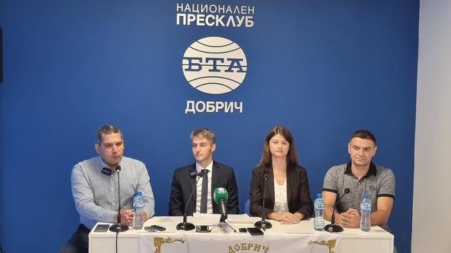 Политическа партия „Възраждане“ обяви кандидатът си за кмет на Добрич на пресконференция в Национален пресклуб на БТА Добрич