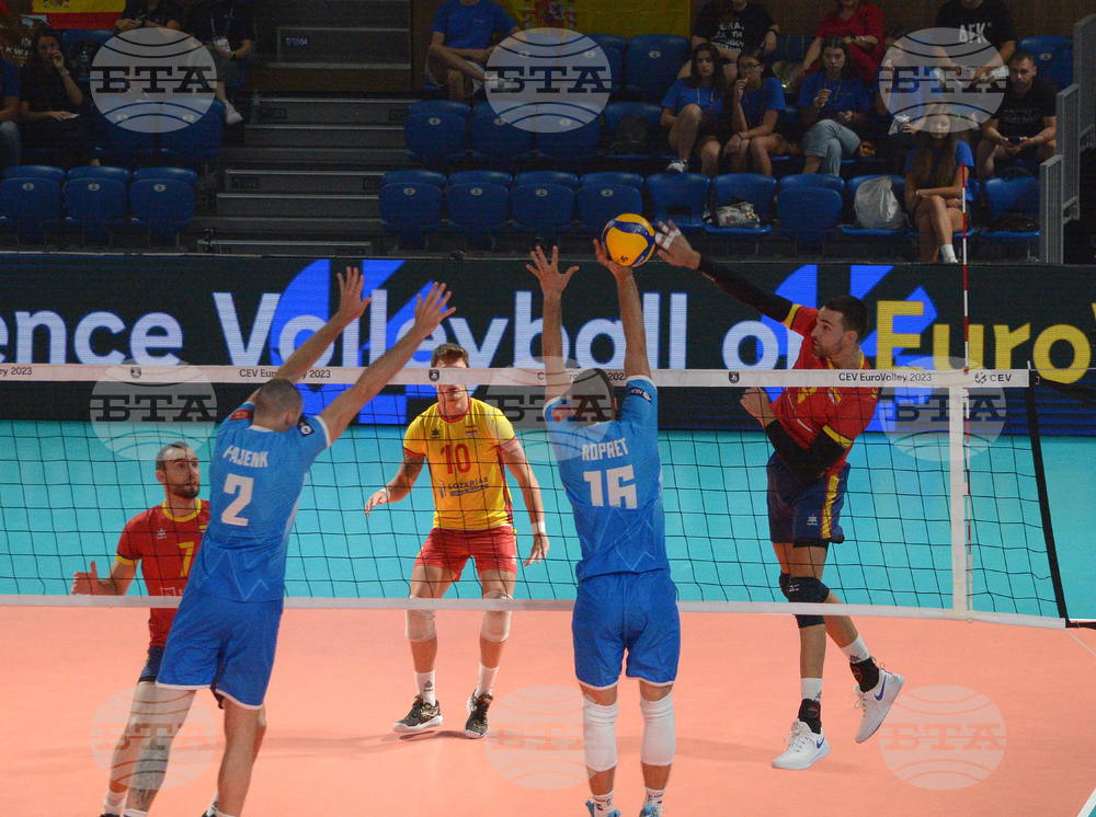 Варна - волейбол - Европейско първенство - Словения - Испания