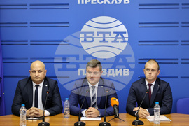 Национален пресклуб на БТА Пловдив - пресконференция - ПП "Възраждане"