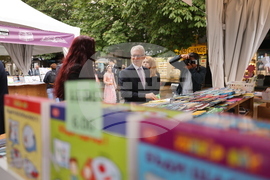 Алея на книгата - откриване