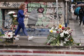 Пътен инцидент - загинало дете - почит