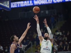 World Cup Lithuania Serbia Basketball