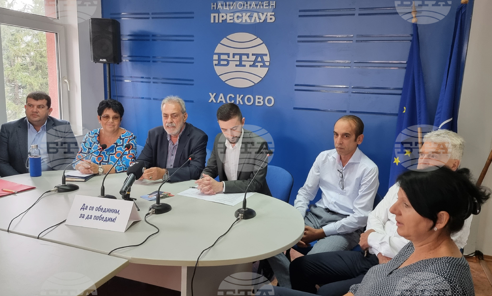 Национален пресклуб на БТА Хасково - Георги Иванов - кандидатура - пресконференция